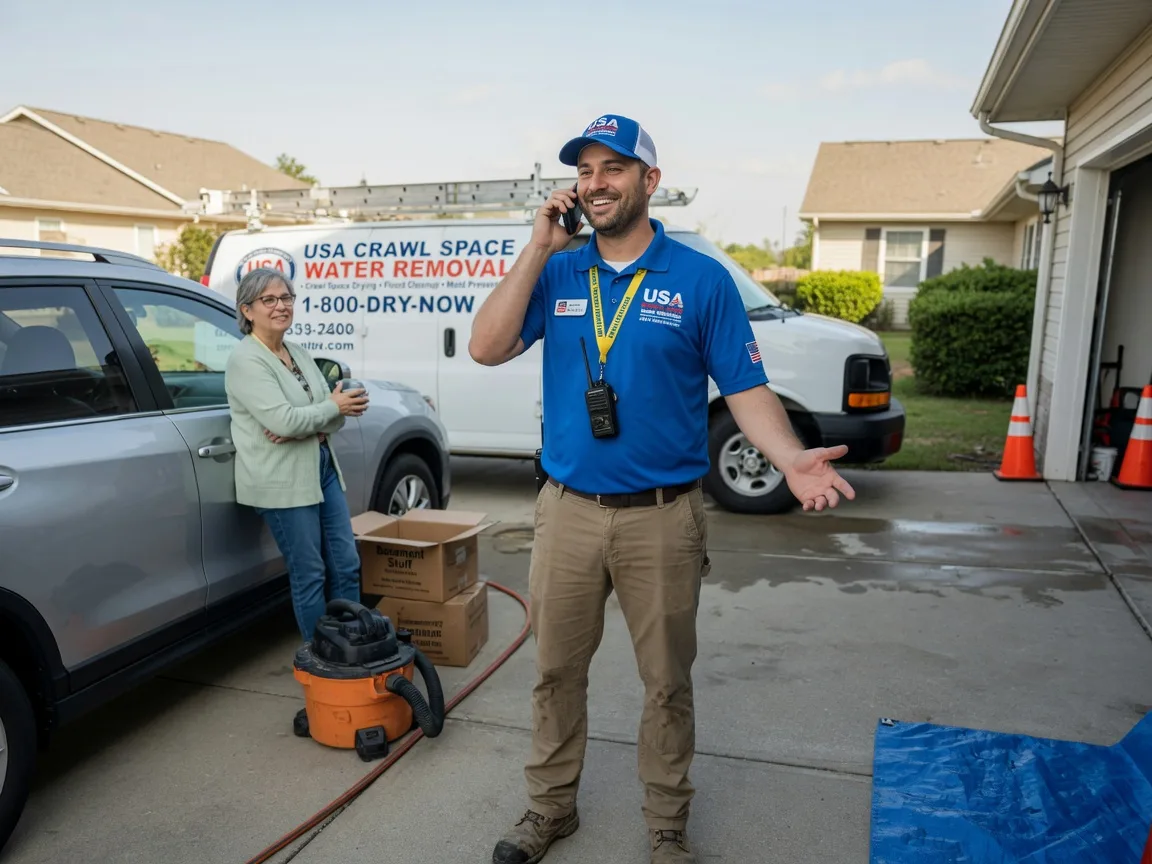 Crawl Space Water Removal Clayton, OK FAQs